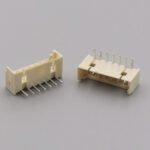 1.25mm pitch 90 degree bent pin header beige high temperature resistant vertical horizontal PCB pin seat - Image 3
