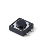 High temperature resistant 12*12mm surface mount reset micro tact switch tape‑reel SMT application
