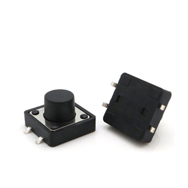 Tape & reel SMT SMD tactile reset push button switch 4pin for electronic PCB mass assembly