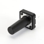 Through Hole Tactile Push Button Switch With Bracket, 12*12mm 4 Pin DIP Tact Switch - Image 2