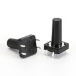 Through Hole Tactile Push Button Switch With Bracket, 12*12mm 4 Pin DIP Tact Switch - Image 4