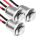 12MM waterproof metal push button switch