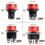12mm toggle switch high current waterproof 2