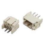High Temperature Resistant 2.0mm Pitch 2-6Pin SMT Header, Horizontal Mount Pin Socket & Vertical 2P Strip Connector