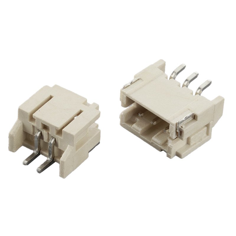 2.0mm pitch 2-6pin high temperature horizontal SMT pin header connector vertical 2P strip connector (1) High Temperature Resistant 2.0mm Pitch 2-6Pin SMT Header, Horizontal Mount Pin Socket & Vertical 2P Strip Connector - Image 1