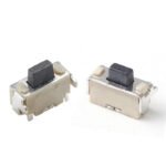 Side‑Actuated Tact Switch, 2‑Pin Micro Double Spring Contact High Temperature Resistant 2*4mm 3.5mm / 3.8mm Tactile Side Push Button Micro Switch - Image 2