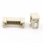High Temperature Resistant 2.0mm Pitch Wafer Terminal Connector, 2P-16P Plug-in Pin Header with Lock Latch
