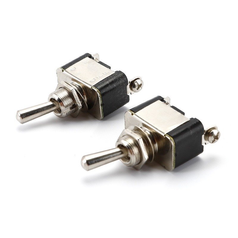 1321 6-terminal heavy-duty Toggle Switch with solder lugs, high-power rocking switch for terminal connection methods