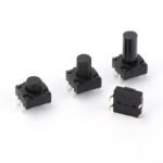 Waterproof Tactile Switch, 4Pin Through Hole Tact Button, Plug-in Self-reset Micro Push Button Switch - Image 3