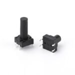 4-pin through-hole waterproof Tact Switch, plug-in tactile switch for electronic equipment control