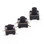 vertical mounting tactile micro switch 6*6mm multi height 4.3mm to 20mm