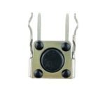6x6 series high temp resistant side‑actuated tact switch with metal mounting bracket