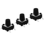 tact switch - 6x6 SMD and through-hole tactile push button switch for electronics