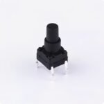 6x6 waterproof micro switch with protective sleeve