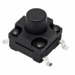 6x6x5 Waterproof Tact Switch, 4-Pin SMD Micro Momentary Push Button Switch - Image 2