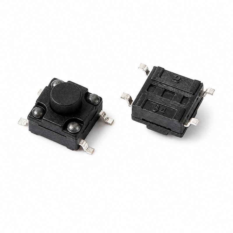 6x6x5 waterproof tact switch, 4-pin SMD mini micro momentary push button (2) Waterproof tact switch, IP67 sealed 6x6x5 tactile switch used in waterproof micro switch selection guide