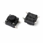 6x6x5 Waterproof Tact Switch, 4-Pin SMD Micro Momentary Push Button Switch - Image 3