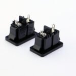 AC027 Snap‑In Small Figure‑8 IEC C8 Power Inlet Socket - Image 2
