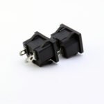 AC05 10A 250V Snap‑In IEC C14 Power Inlet, Embedded 3‑Hole Chassis Socket - Image 2