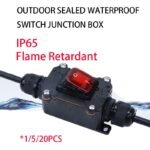 RS-006 boat rocker switch IP65 waterproof LED main