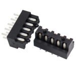 Double Row 2*5 10PIN 2mm Pitch Straight Male Pin Header with Position Column, Matching 10P Female Socket