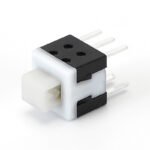 High Temp 5.8×5.8mm Tactile Push Button Switch, Flat Head 6Pin Double Row, Latching & Momentary