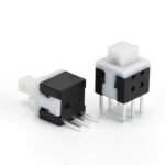 High Temp 5.8×5.8mm Tactile Push Button Switch, Flat Head 6Pin Double Row, Latching & Momentary - Image 4