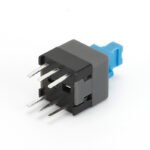 High Temperature Resistant 7×7mm 6Pin Double Row Button Switch, Latching Momentary Switch for Light Toys - Image 2