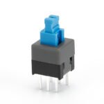 High Temperature Resistant 7×7mm 6Pin Double Row Button Switch, Latching Momentary Switch for Light Toys - Image 3