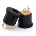 DC-022K Snap-in DC Power Socket, Round Snap Fit DC Female Jack 5.52.1 / 5.52.5mm - Image 3