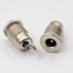Waterproof DC099 DC Female Connector, Gold Plated Full Copper DC Power Socket 2.1mm 2.5mm 1.3mm Pin High Current - Image 3