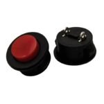 2‑Pin Snap‑in Round Momentary Push Button Switch DS500, Anti‑Pry Alarm Switch for Smart Lock Security System - Image 2