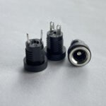 Threaded DC Power Socket, Full Copper DC Female Jack 3.51.3 & 5.52.1mm DC Charging Connector - Image 2
