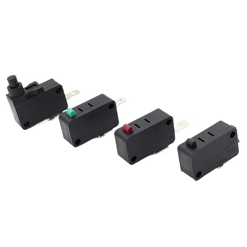 Tact Switch and micro switch used for lawn mower safety control, circuit protection and fault detection