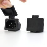 Snap-in Embedded AC Receptacle With Waterproof Spring Cover AC-05T - Image 3