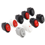 2‑Pin 3‑Pin oval KCD1 rocker switch 2‑position 3‑position panel mount electrical component