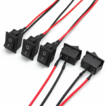 Wire‑soldered KCD1 rocker toggle switch for water dispenser and digital scale power control