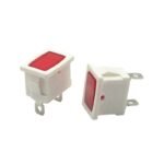 KCD1 two‑pin signal light, 6A/250V, flat‑head, operating indicator light for water boilers, - Image 4