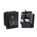 KCD1‑101 SPST rocker power switch two‑position control