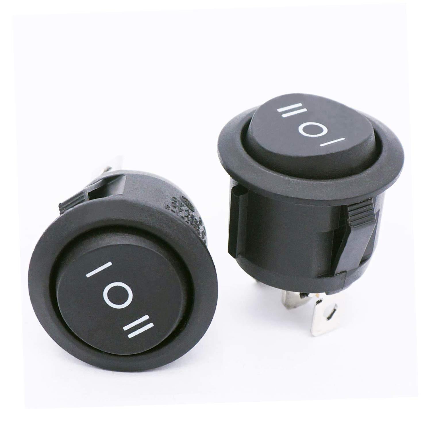 KCD2-103 round three-speed boat switch full series_button swiKCD2-103 round three-speed boat switch full series_button switch_warped plate switchtch_warped plate switch1 KCD2-103 round three-speed boat switch full series_button switch_warped plate switchtch_warped plate switch - Image 1