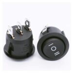 KCD2-103 round three-speed boat switch full series_button switch_warped plate switchtch_warped plate switch - Image 2