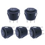 KCD2-103 round three-speed boat switch full series_button switch_warped plate switchtch_warped plate switch - Image 3