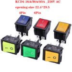 KCD4 AC 30A 250V rocker switch main