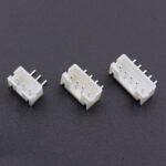 2.0 pitch PH2.0AW right angle bent pin terminal connector single row 2P-10P side mount PCB pin seat