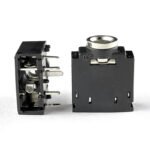 PBT Housing PJ307 Through Hole Audio Socket, 3.5mm Stereo Headphone Connector 3/5 Pin - Image 2