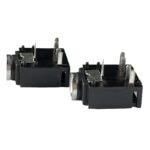 PBT Housing PJ307 Through Hole Audio Socket, 3.5mm Stereo Headphone Connector 3/5 Pin