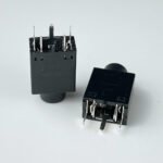 PJ358 Vertical 3.5mm Headphone Jack, 5Pin Through Hole Audio Socket Full Copper Contacts for Speakers - Image 3