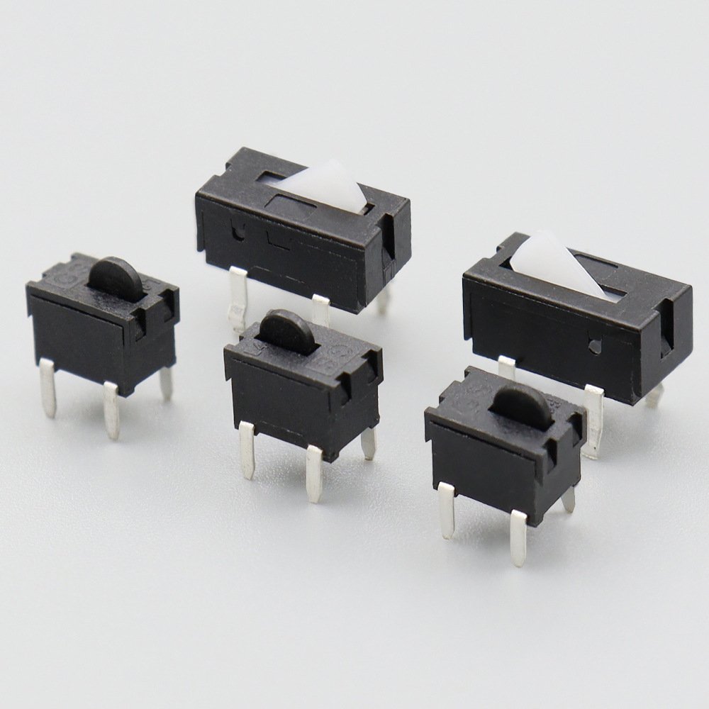 SMD SMT detection switch mini travel tape pack tact switch high temperature resistant for automotive electronics (1) Vertical High Temp SMD Tact Detection Switch, SMT Tape Pack Mini Travel Switch for Automotive Electronic Components - Image 1