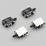 Vertical High Temp SMD Tact Detection Switch, SMT Tape Pack Mini Travel Switch for Automotive Electronic Components - Image 2