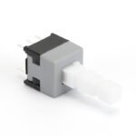 White Head Tall Actuator 8.5×8.5mm 6Pin Double Row Through Hole Push Switch, Latching and Non-locking Types - Image 2